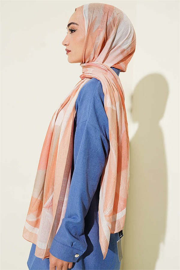 Vera Series Bamboo Crush Shawl Latte