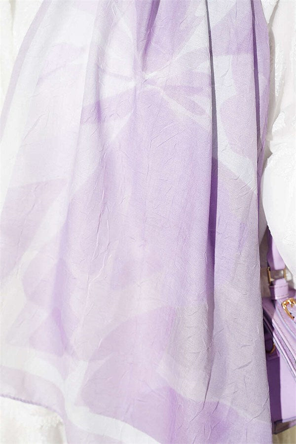 Vera Series Bamboo Crush Shawl Lilac