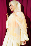 Vera Series Bamboo Crush Scarf Yellow