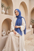 Violet Voile Shawl Series Saks