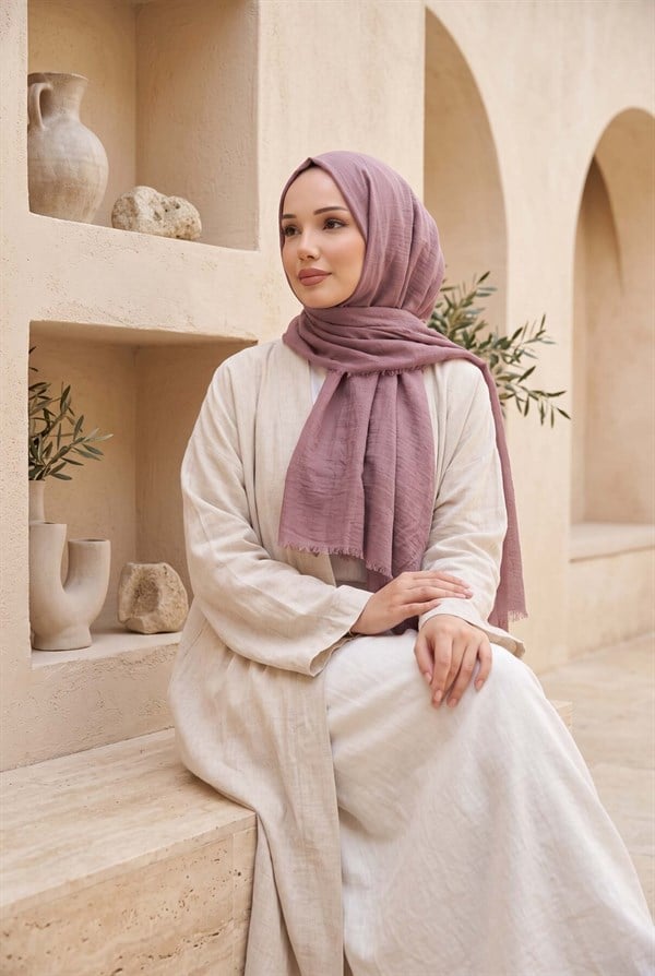 Viole Voile Shawl Series Mink