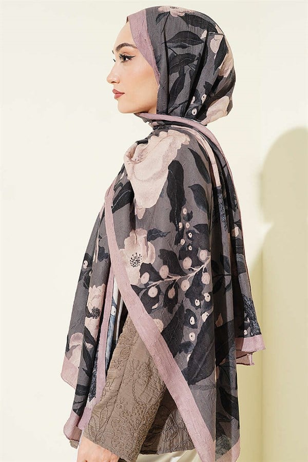 Violet Liva Modal Crush Shawl Latte