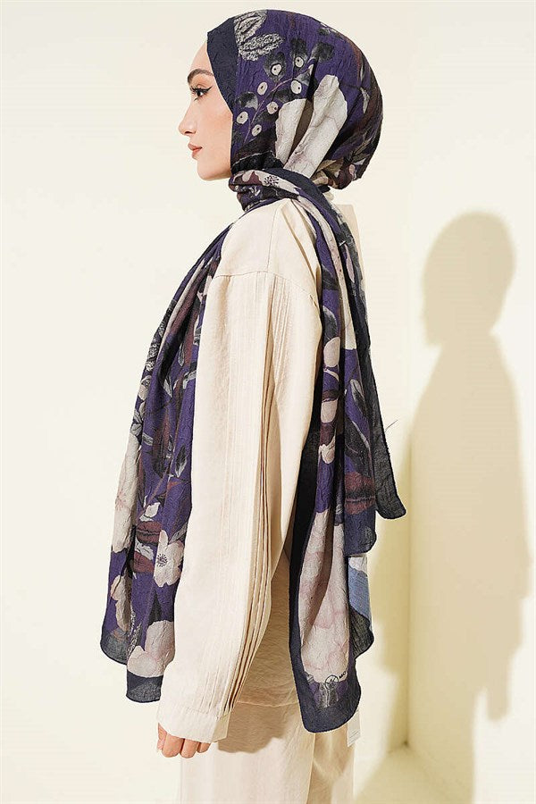 Violet Liva Modal Crush Shawl Parliament