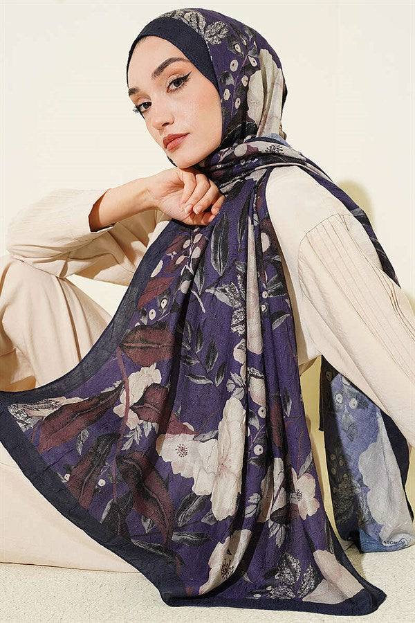 Violet Liva Modal Crush Shawl Parliament