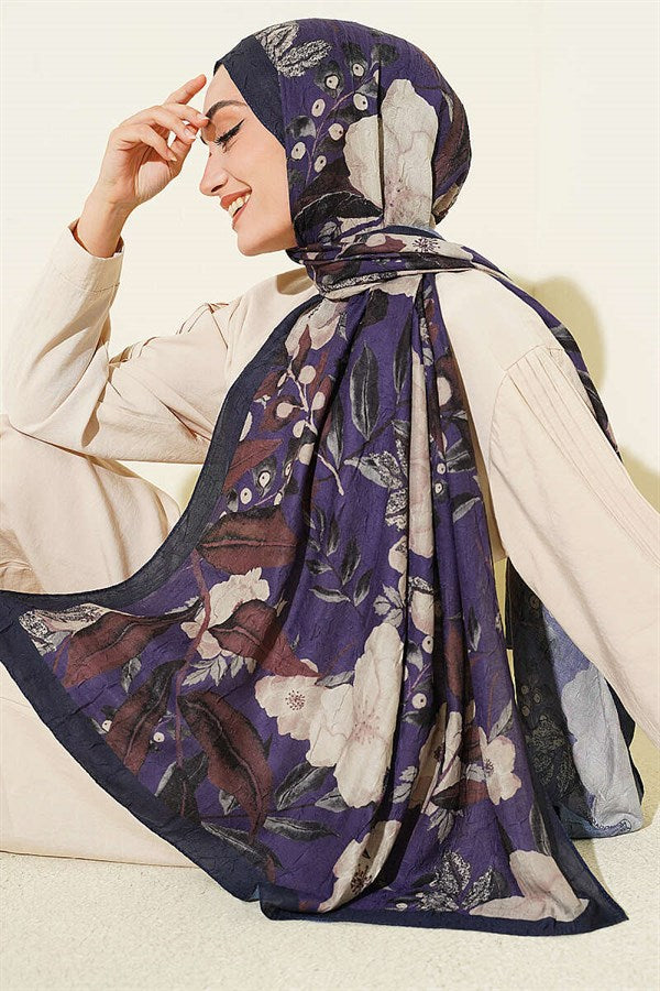 Violet Liva Modal Crush Shawl Parliament