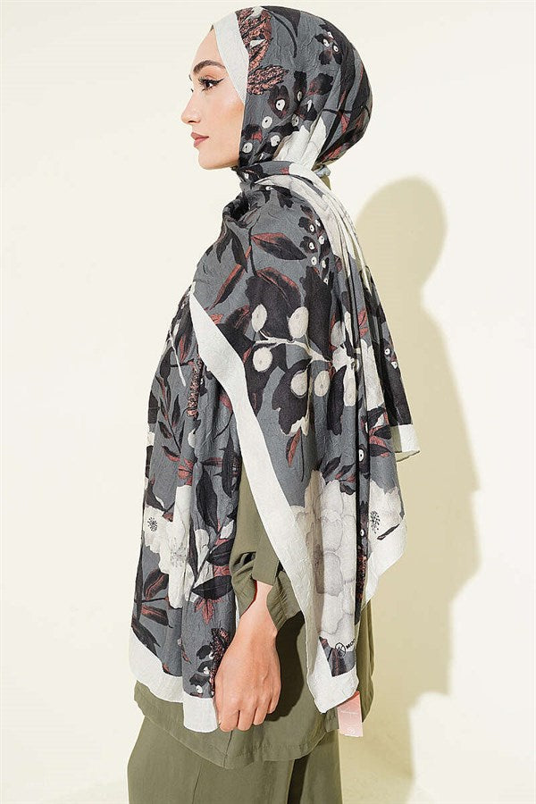 Violet Liva Modal Crush Shawl Stone