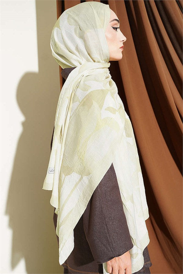 Viona Bamboo Cranberry Shawl Champagne