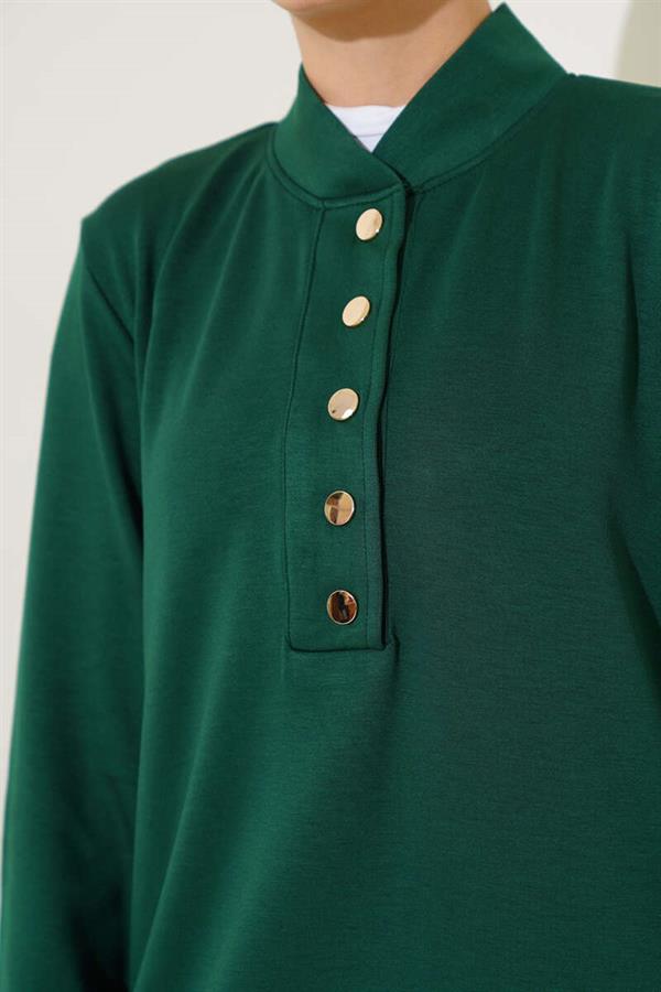 Snap Collar 2 Piece Set Emerald