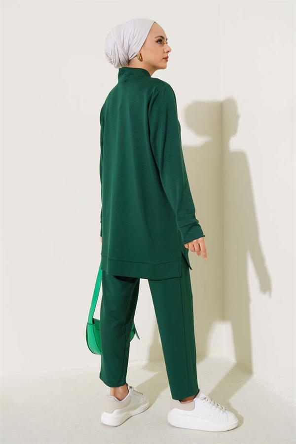 Snap Collar 2 Piece Set Emerald