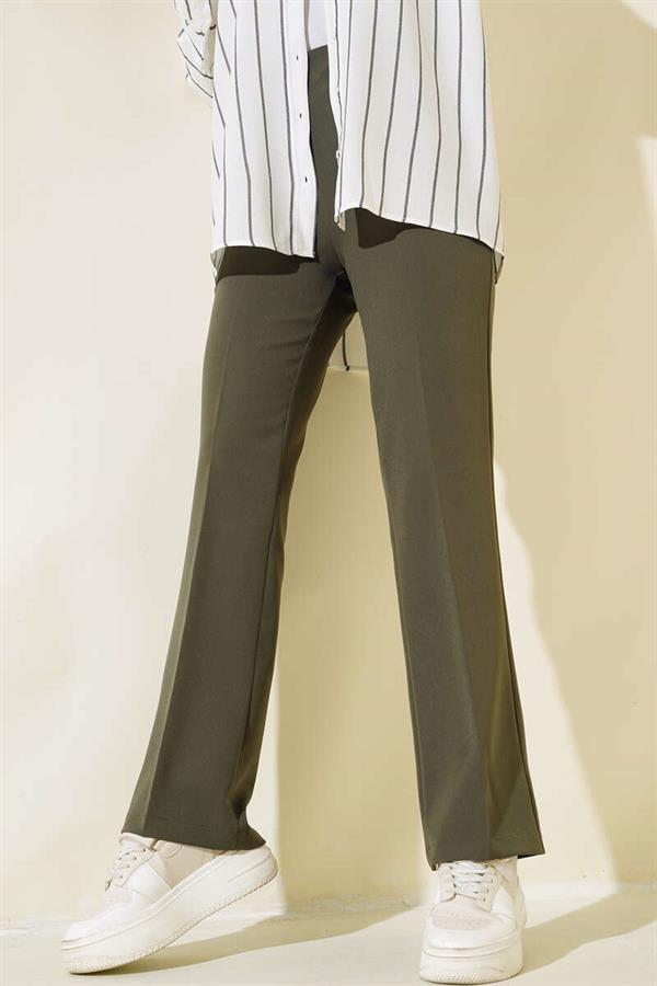 Side Zipper Trousers Mint