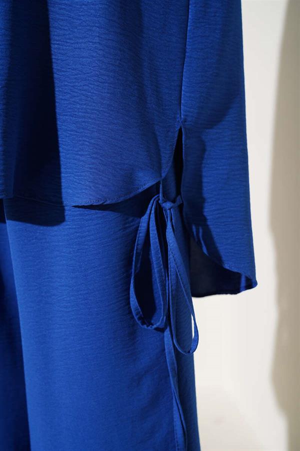 Side Rope Detailed 2 Piece Set Saxe