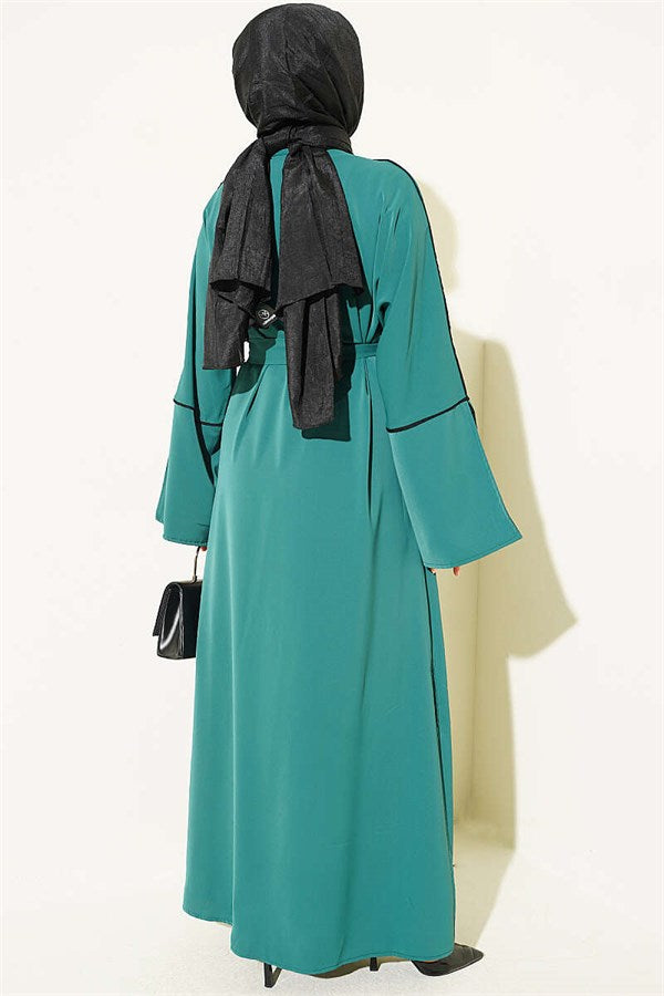 Batwing Sleeve 2 Piece Set Green