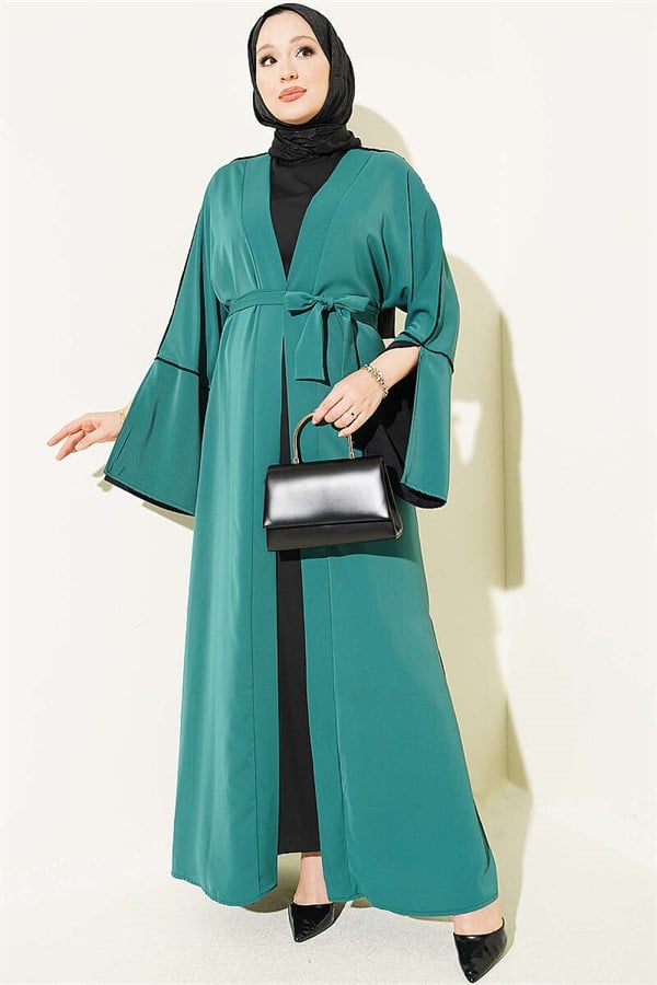 Batwing Sleeve 2 Piece Set Green