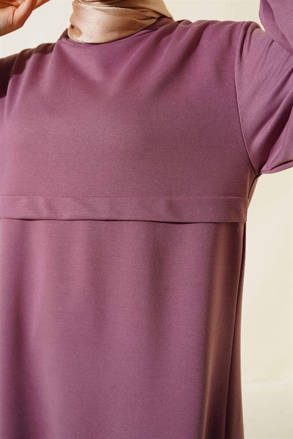 Slit Long 2 Piece Set Magenta