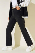 High Waist Jeans Smoked