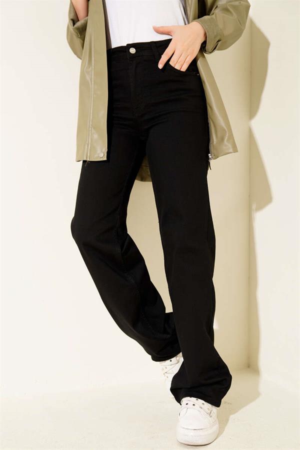 High Waist Palazzo Pants Black